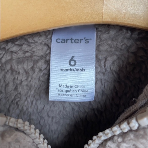 Carter’s Fleece Baby Jackey - Picture 7 of 9